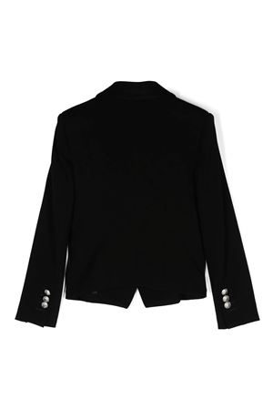 black viscose jacket BALMAIN PARIS KIDS | BV2A84J0371930AG